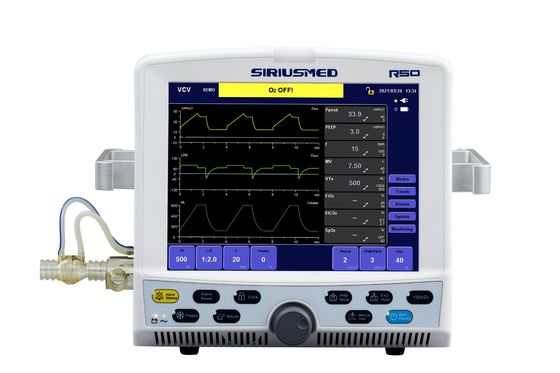 Modi Ventilators VCV PCV ICU Purple Horn mit 12,1“ TFT-Touch Screen