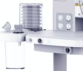 LUFT O2 betäubende Veterinärmaschine mit LCD-Farbbildschirm