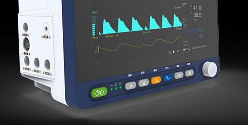 tragbarer Patientenmonitor 12,1 Zoll LCD, Überwachungsgerät des Krankenhaus-ISO13485