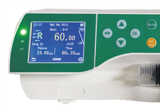 10ml/h medizinische Touch Screen der Spritzenpumpe-1.5Kg einfache Steuerung